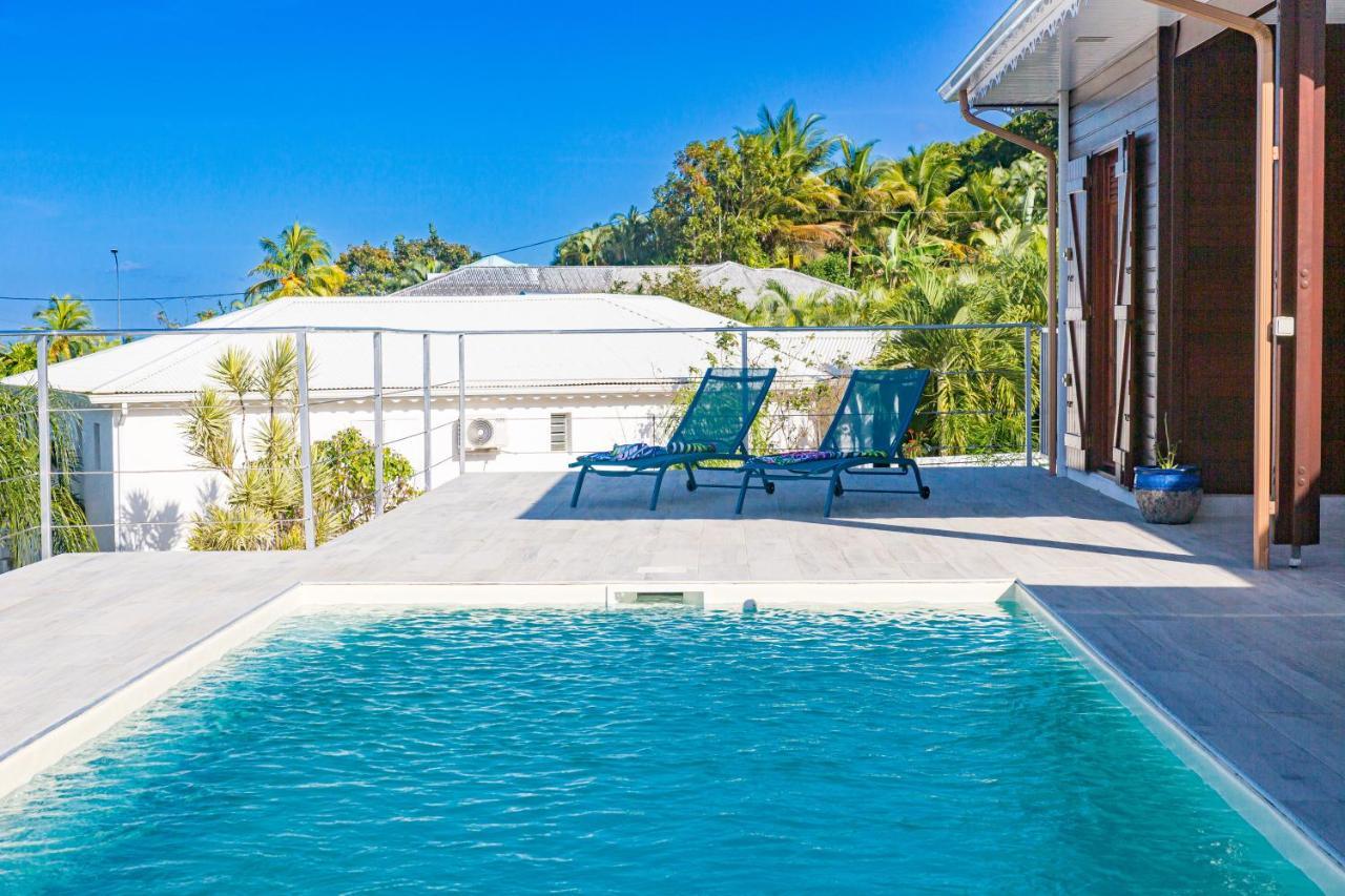 Lala Mangue-4Chambres-8Pers-Piscine Privee-Vue Mer Сент-Роз Экстерьер фото
